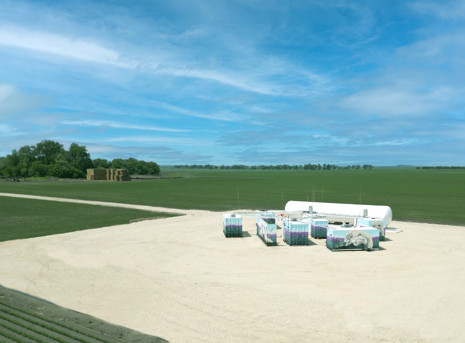 System View with Straw green